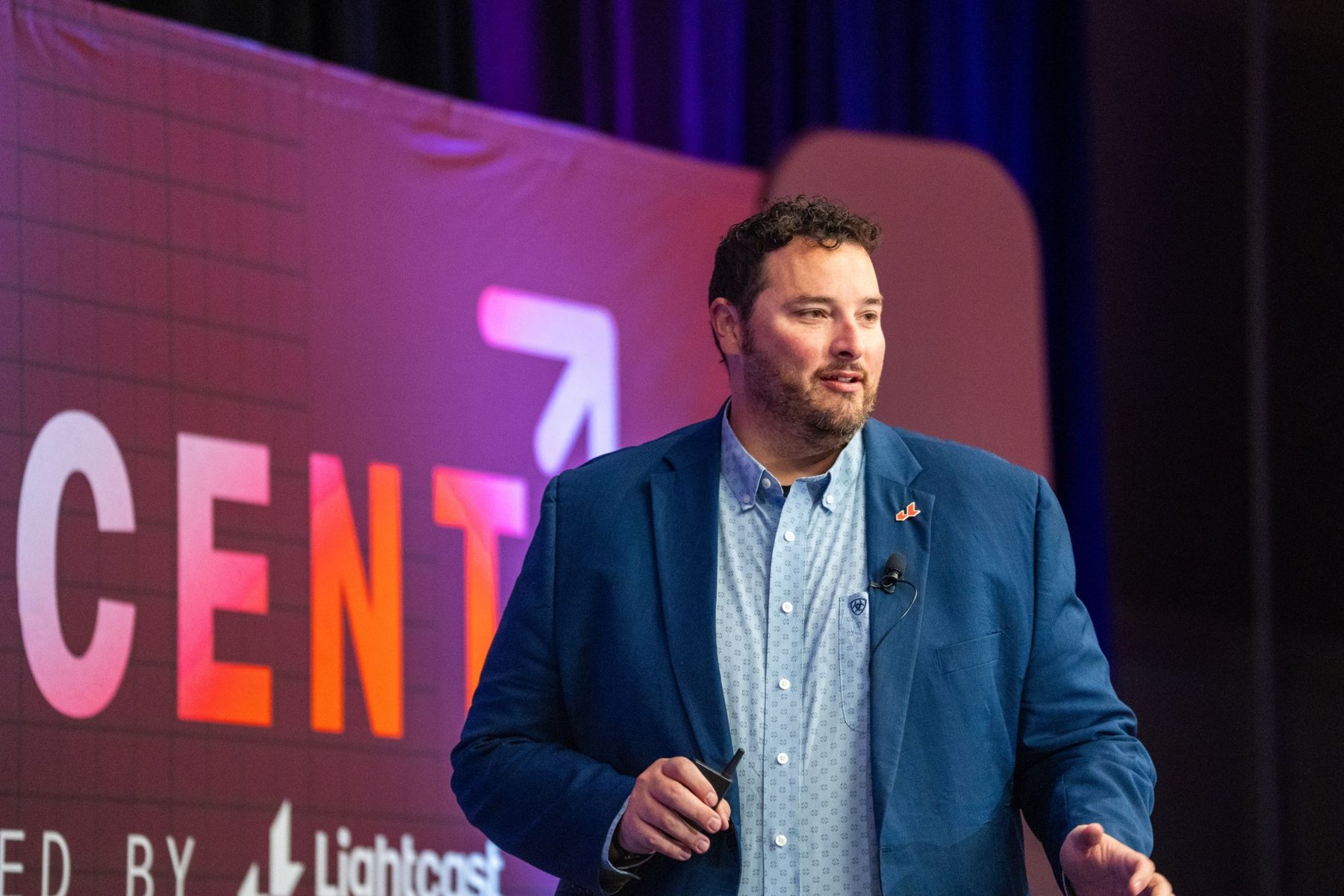 On stage, connecting workforce research with real-world decisions.